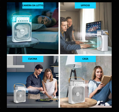 FreshFlazer - Il Ventilatore Portatile Che Rinfresca Davvero